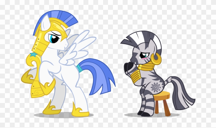 Artist Needed, Blank Flank, Blushing, Female, Male, - Mlp Zecora Cute Clipart