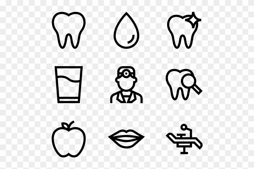 Dental Icons Acur Lunamedia Co - Free Dentist Icon Clipart