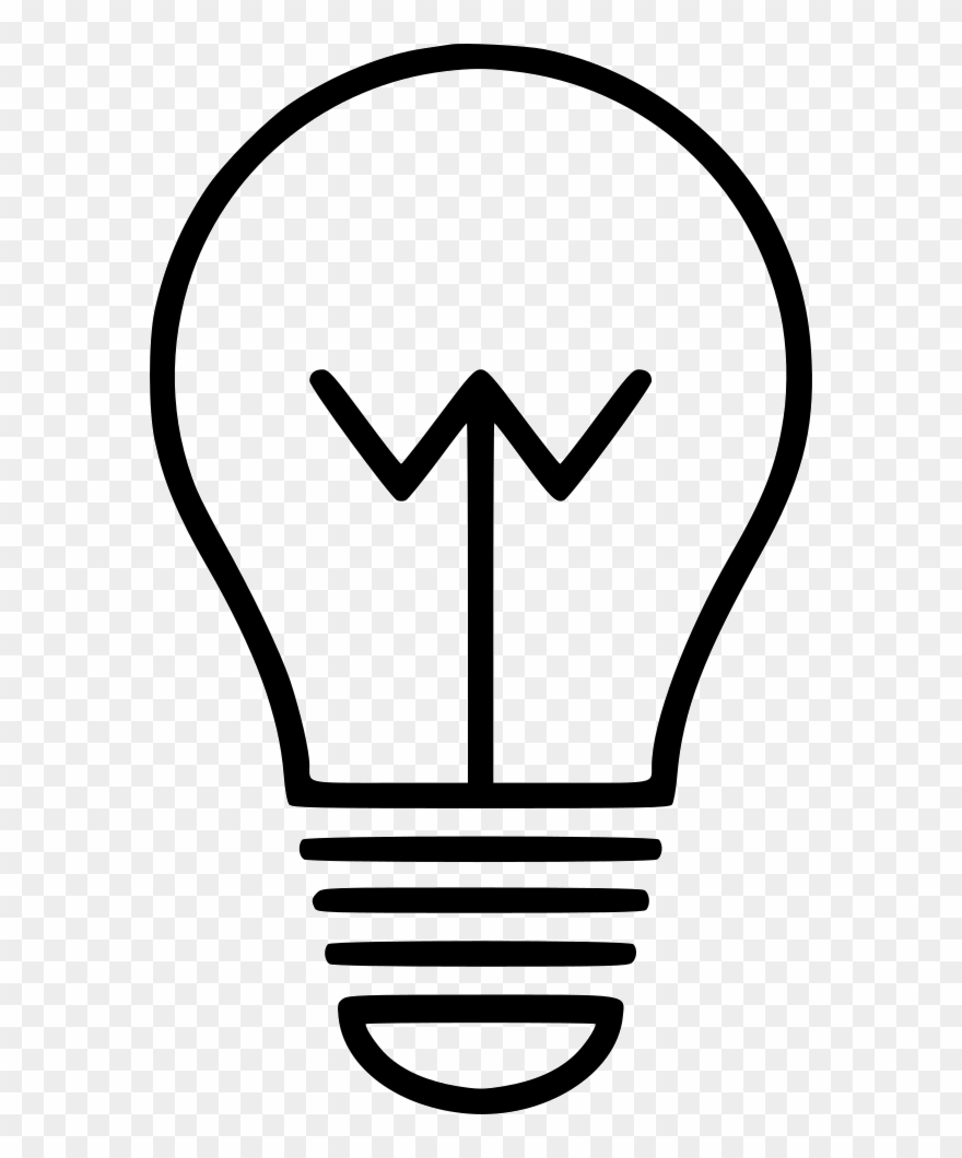 Bulb Energy Idea Lamp Light Svg Png - Rosa De Saron Horizonte Clipart