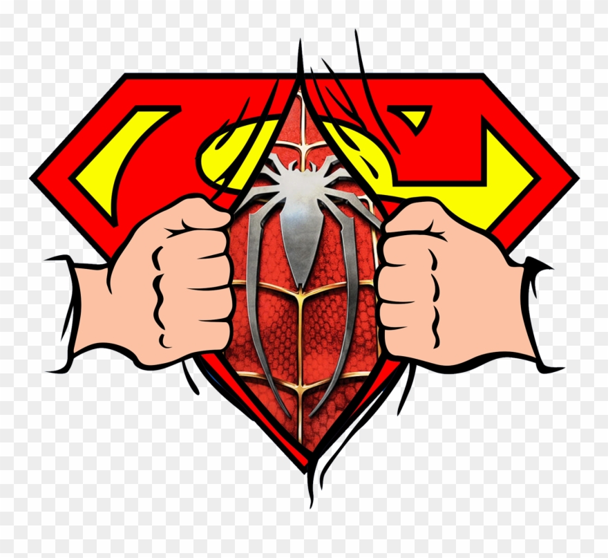 Cool Shirt Designs T - T Shirt Design Superman Png Clipart