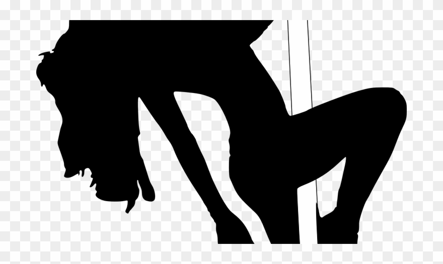 Highlighted Kahuna - Stripper Silhouette Clipart