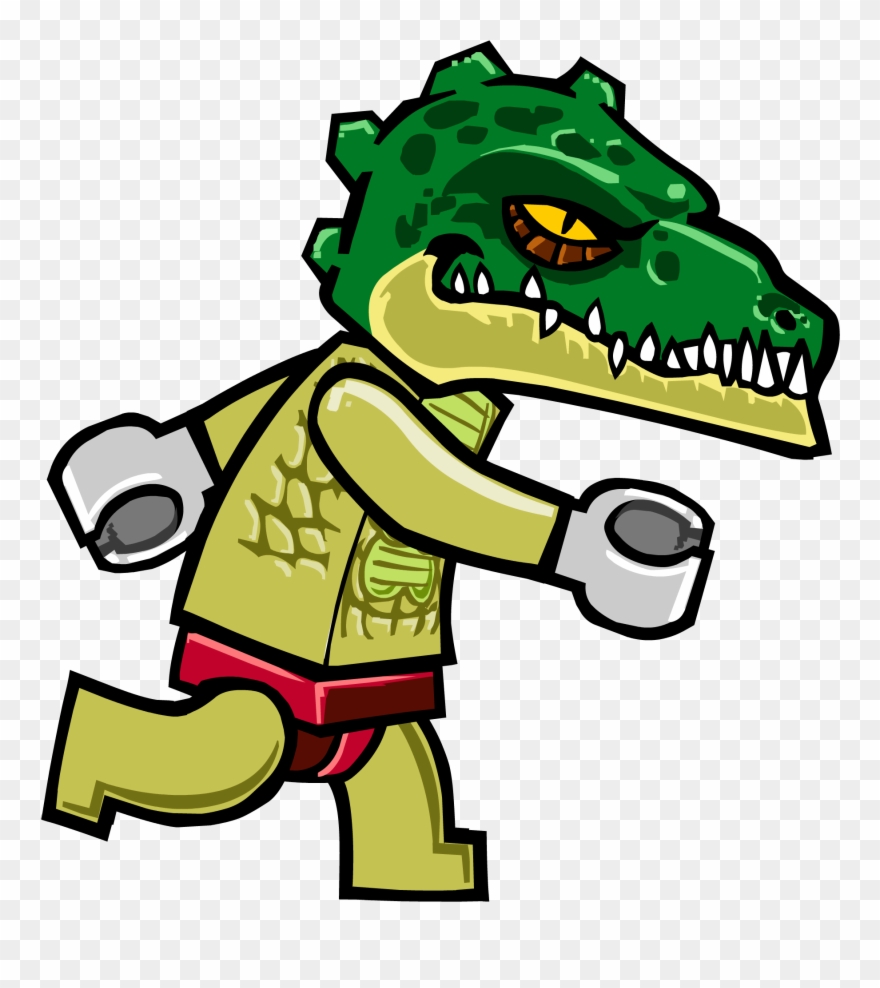 Crocodile Clipart Gorilla - Lego Legends Of Chima - Png Download