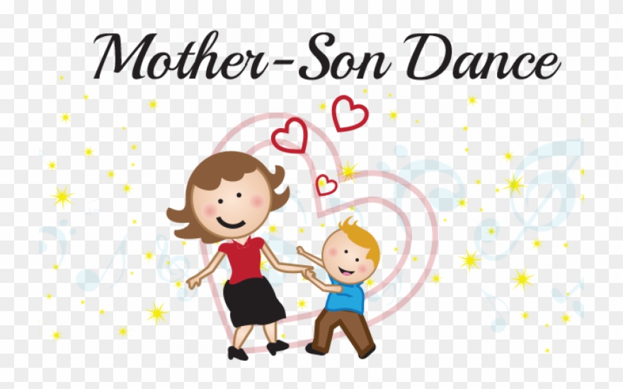 Free Download Child Dance Clipart - Mother & Son Cartoon - Png Download