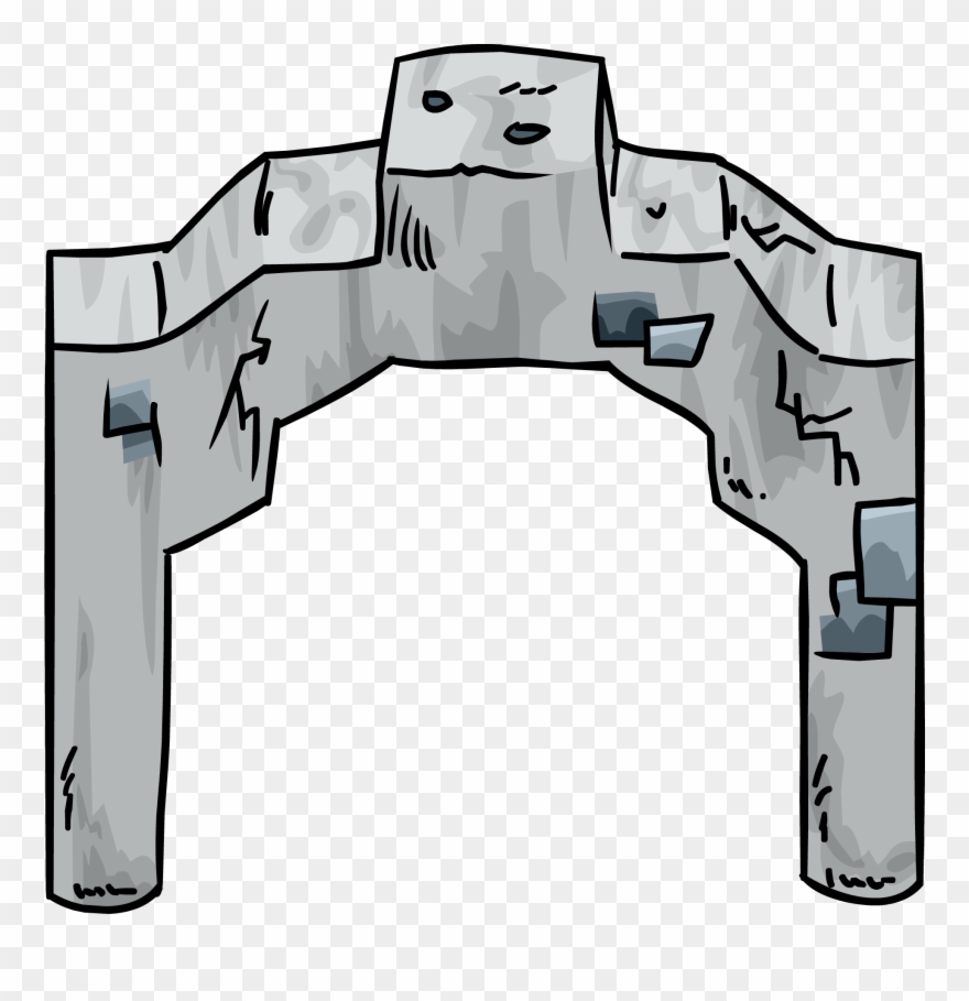 Stone Arch Ruins - Portable Network Graphics Clipart