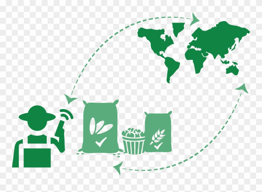 Access To Global Markets - World Map Logos Clipart