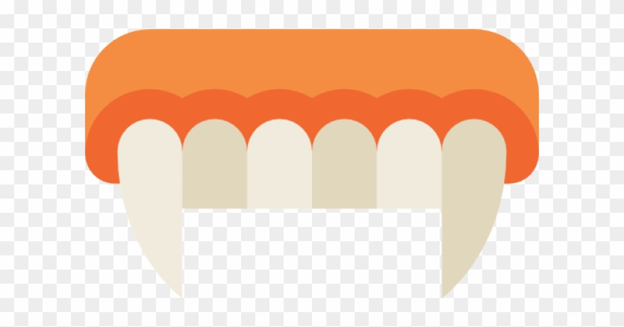 Fangs Clipart Tiger Tooth - Transparent Fangs - Png Download