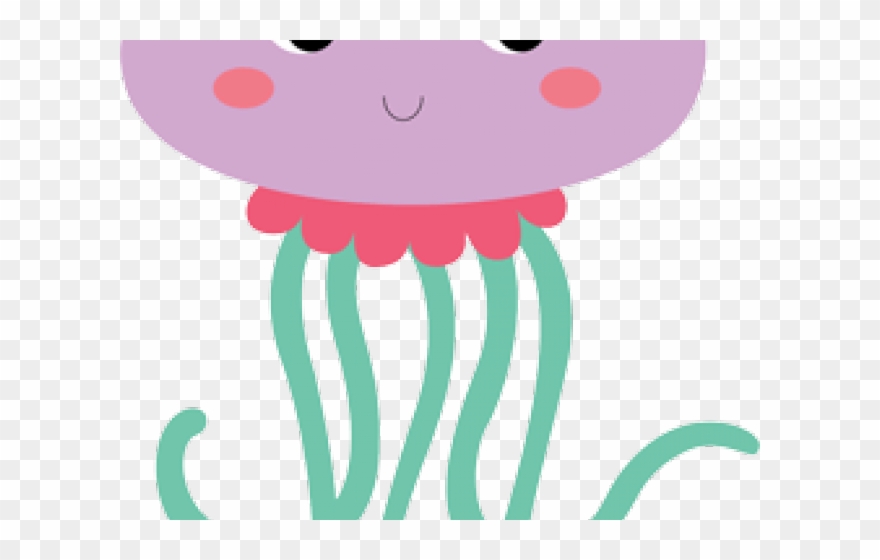 Jellyfish Clipart Ace - Png Download
