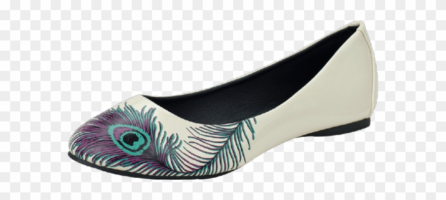 Flat Shoes Clipart Pair Shoe - Ladies Flat Shoes Png Transparent Png