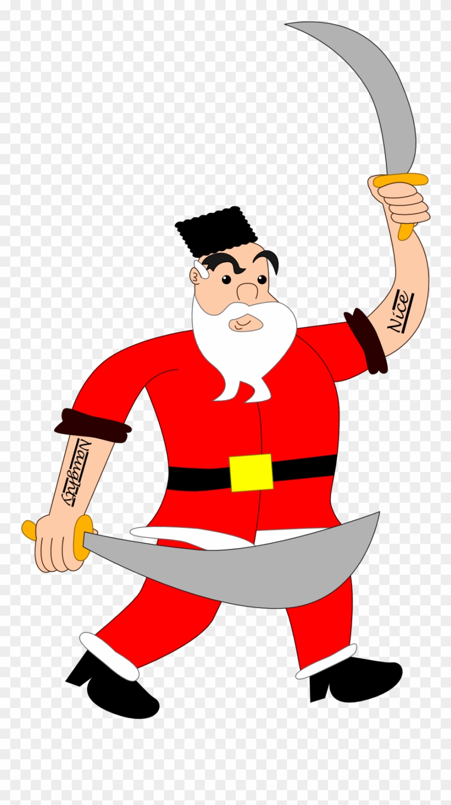 Ice Jeweler - Santa Claus Clipart