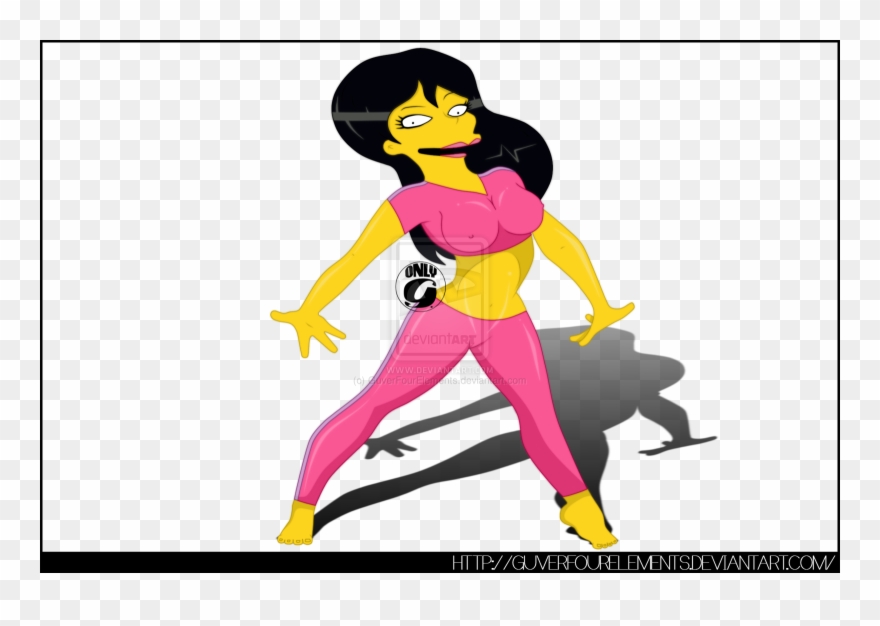 Jessica Lovejoy By - Los Simpson Jessica Alegria Clipart