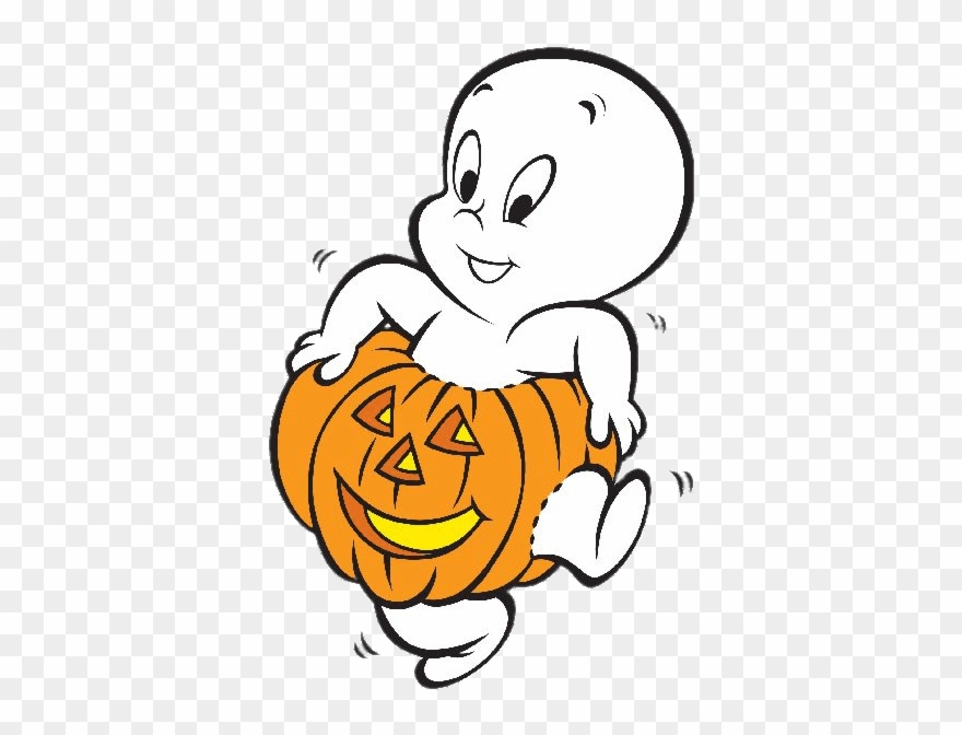 Halloween Costume Transparent Png - Halloween Casper The Friendly Ghost Clipart