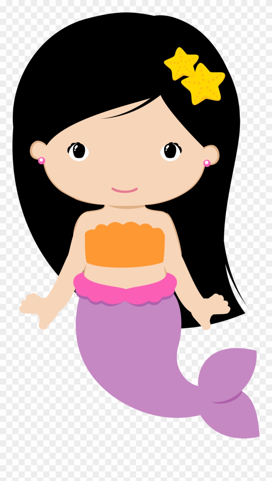 Mermaid Clipart - Mermaid Clip Art - Png Download