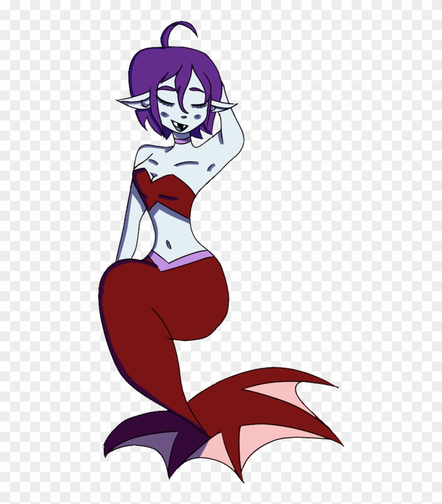 Semicolon Drawing Mermaid - Cartoon Clipart