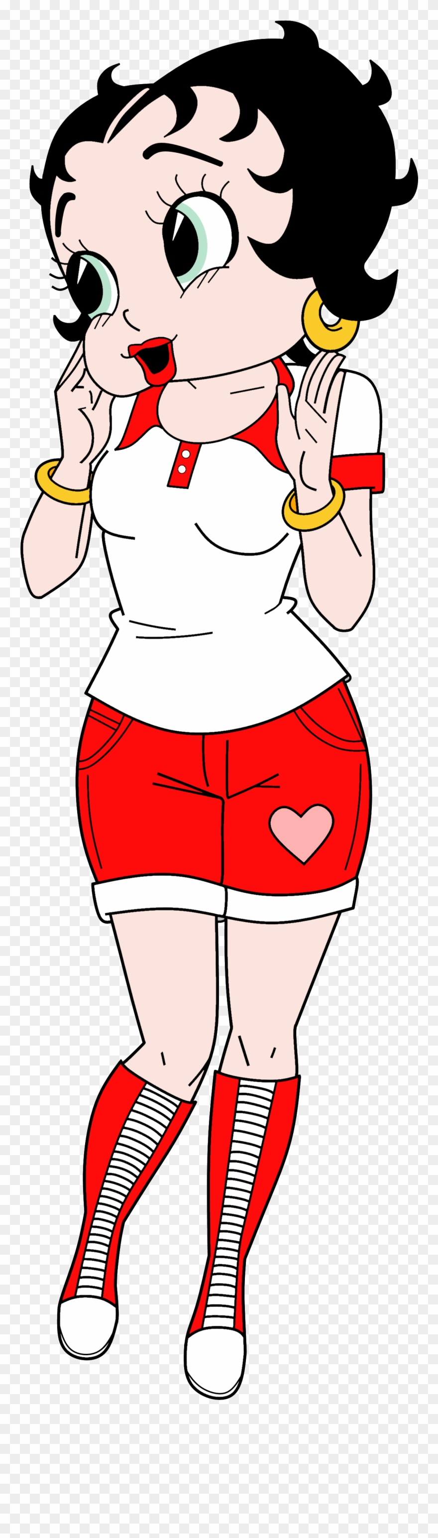 Betty Boop Anime Spring Break Render - Animation Clipart