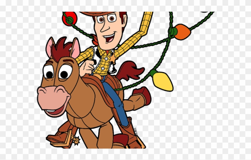 Toy Story Clipart Christmas - Toy Story Woody Art Clip - Png Download