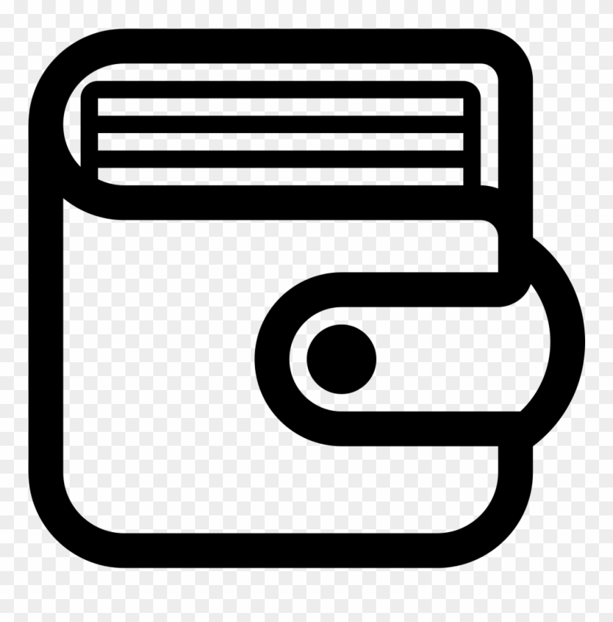 Open - Wallet Flat Icon Clipart