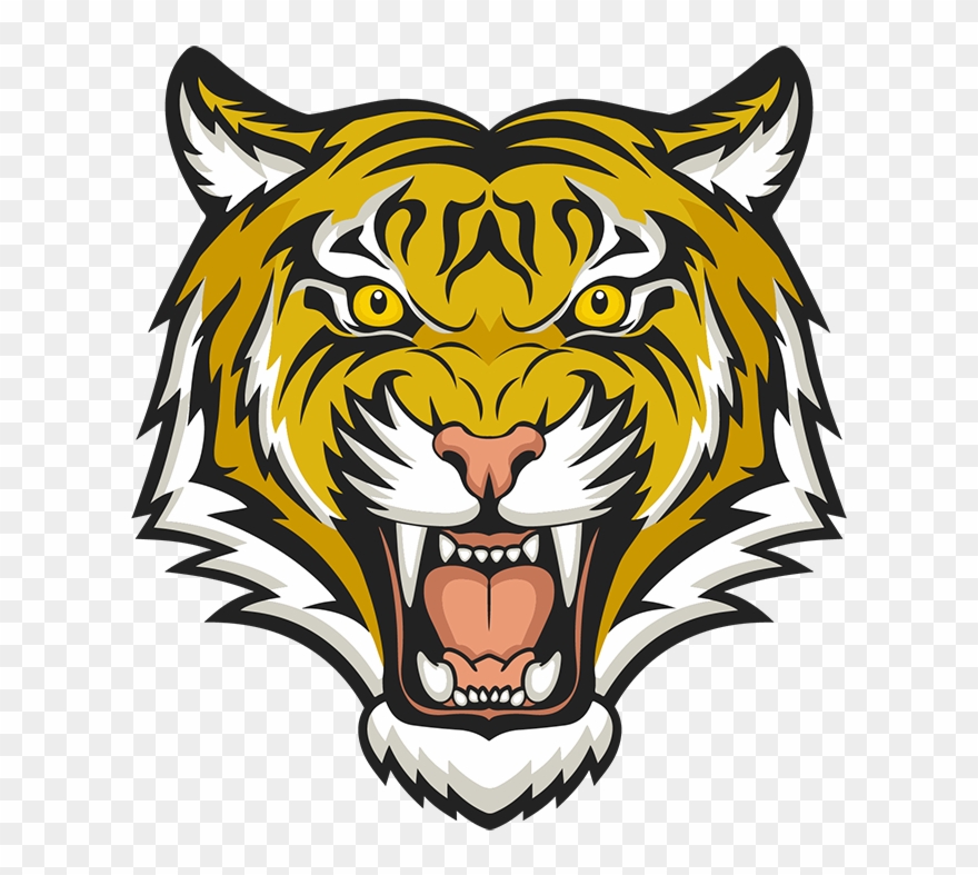 Return Home - Tiger Head Clipart