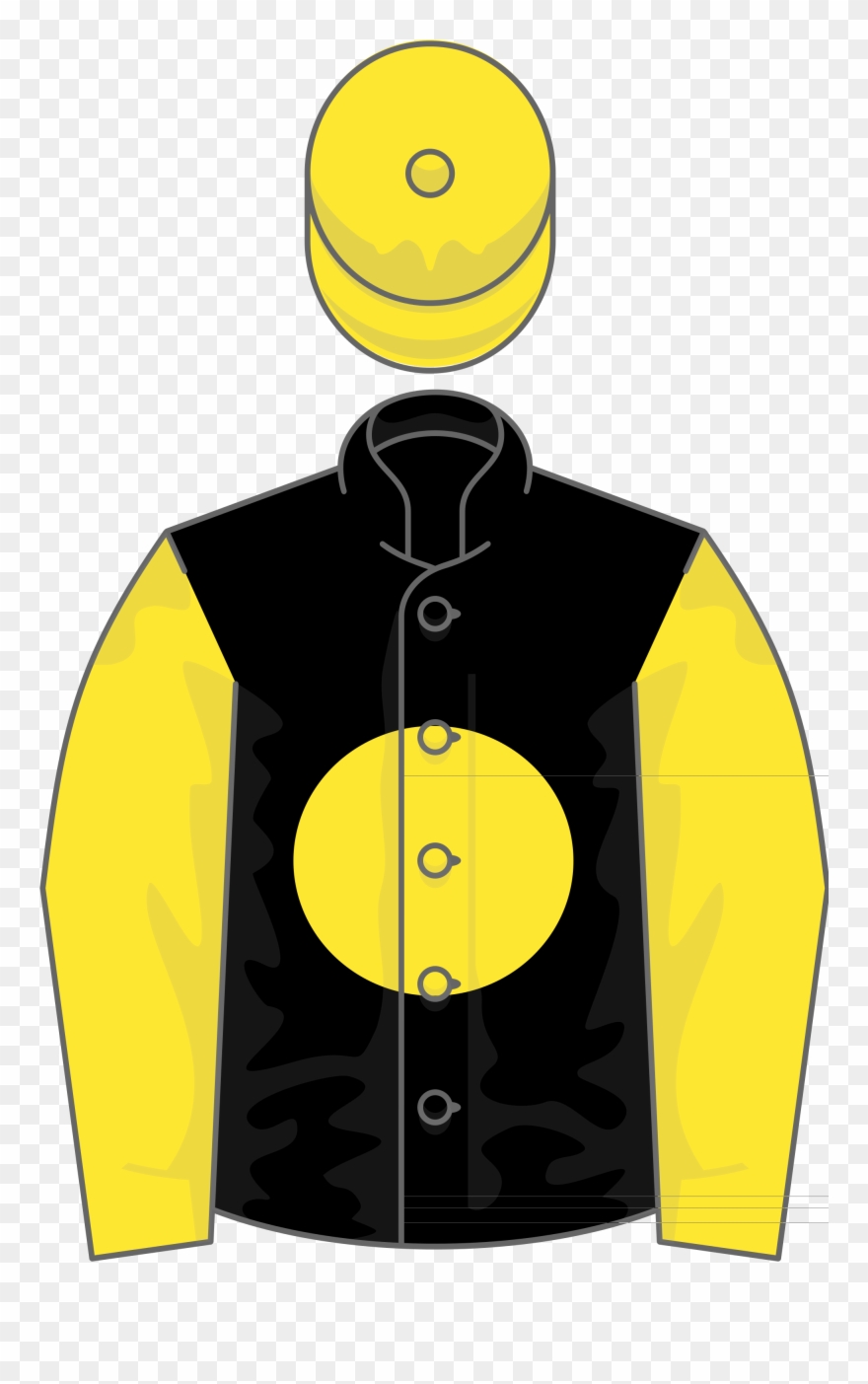 Open - Quartered Cap Clipart