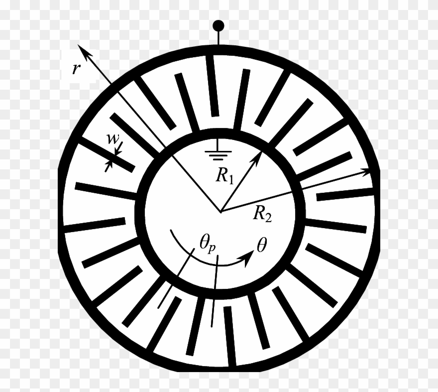 Ring Waveguide Resonator On Saw - Prisoner Bicycle Clipart