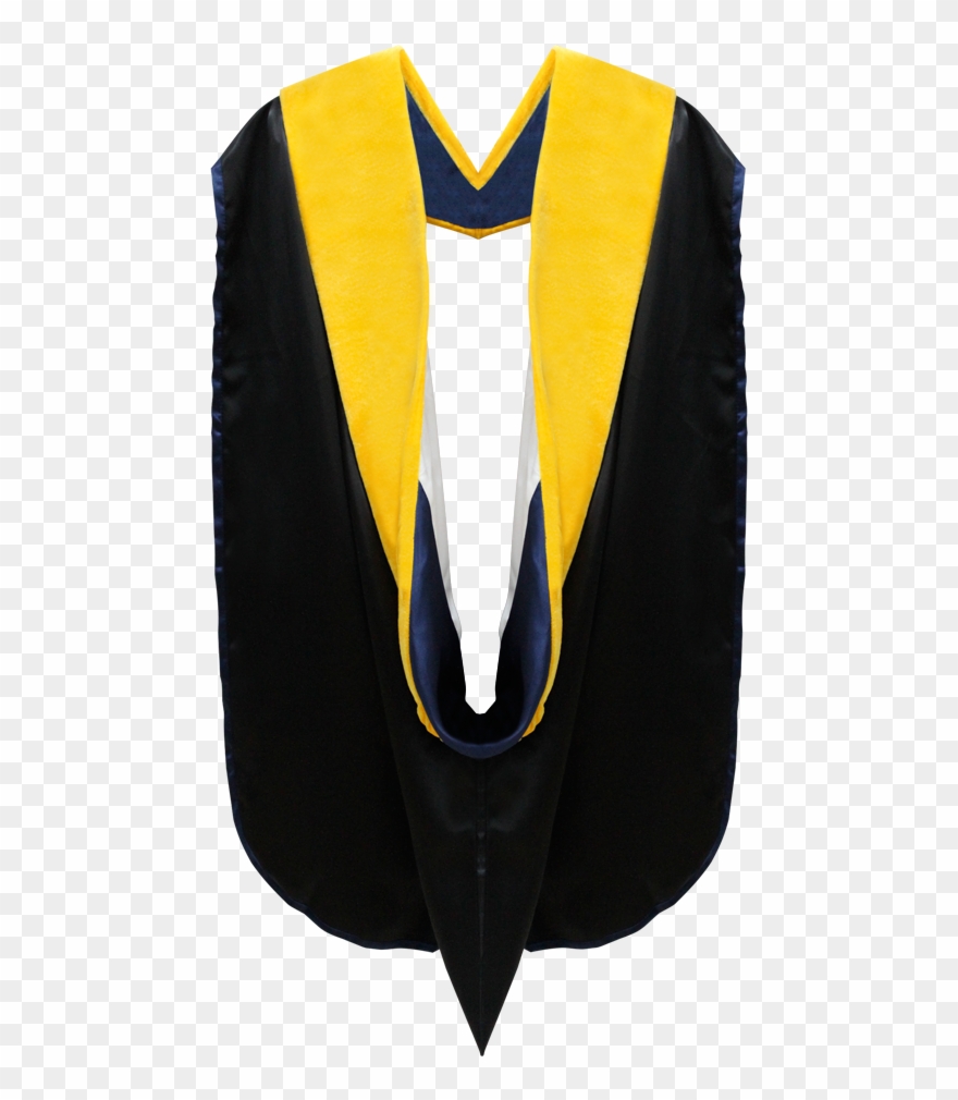 Deluxe Doctoral Academic Hood - Doctoral Hood Clipart