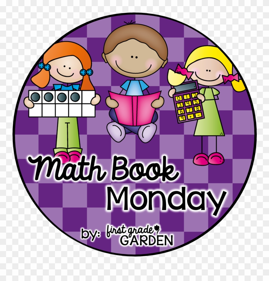 I'm Back Today With Math Book Monday - Book Clipart