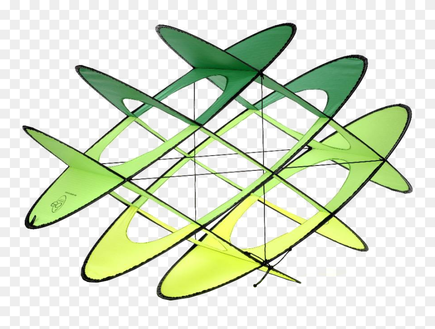 Eo6 Citrus Box Cellular Kite - Prism Designs Prism Eo6 Box Kite Clipart