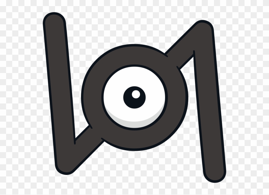 Unown N Form Clipart