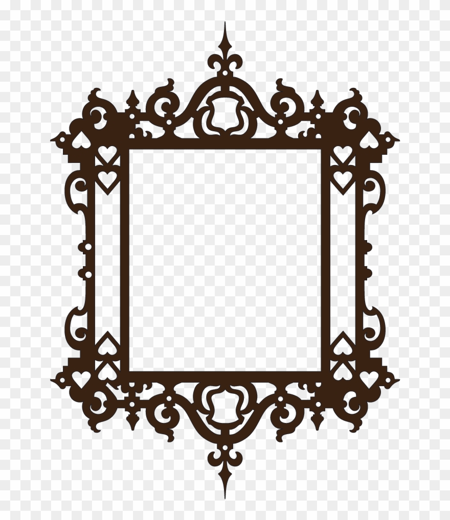 Fancy Frame Png Image With Transparent Background - Fancy Frame Transparent Background Clipart