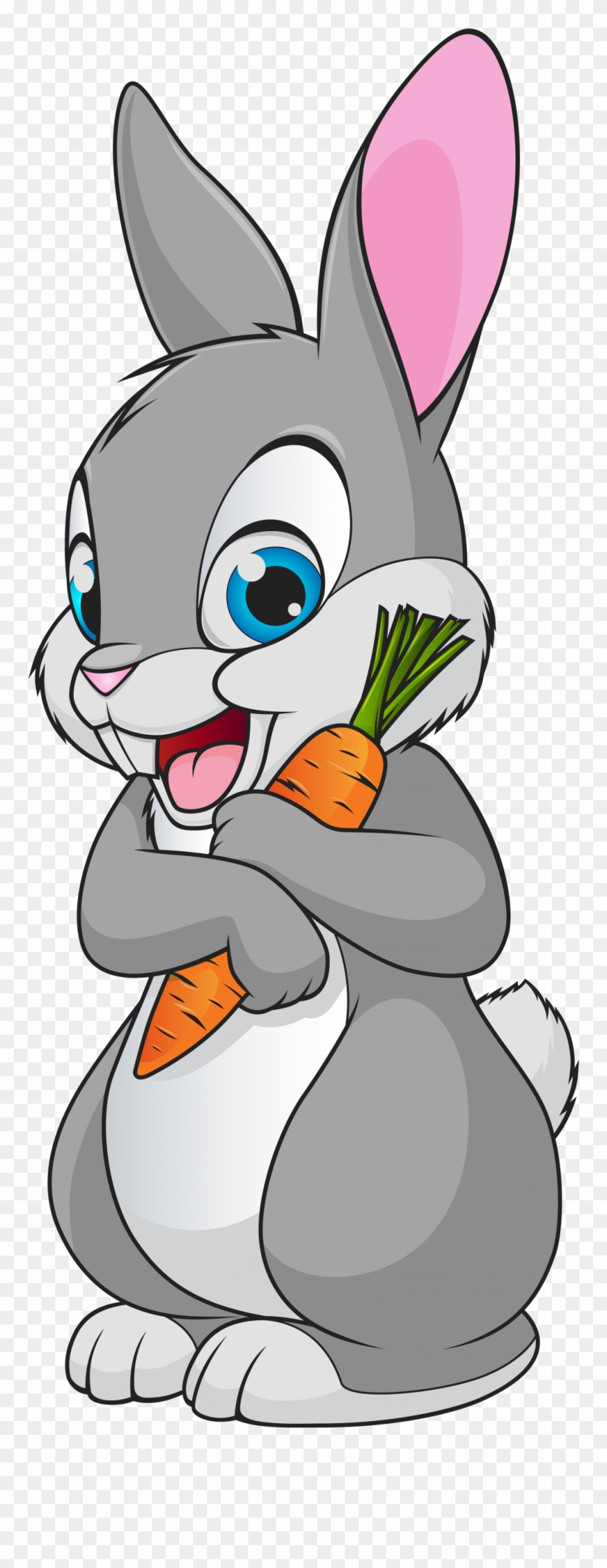 Large Size Of How 2 Draw Animals Panda To A Cat Sloth - Bunny Cartoon Clipart