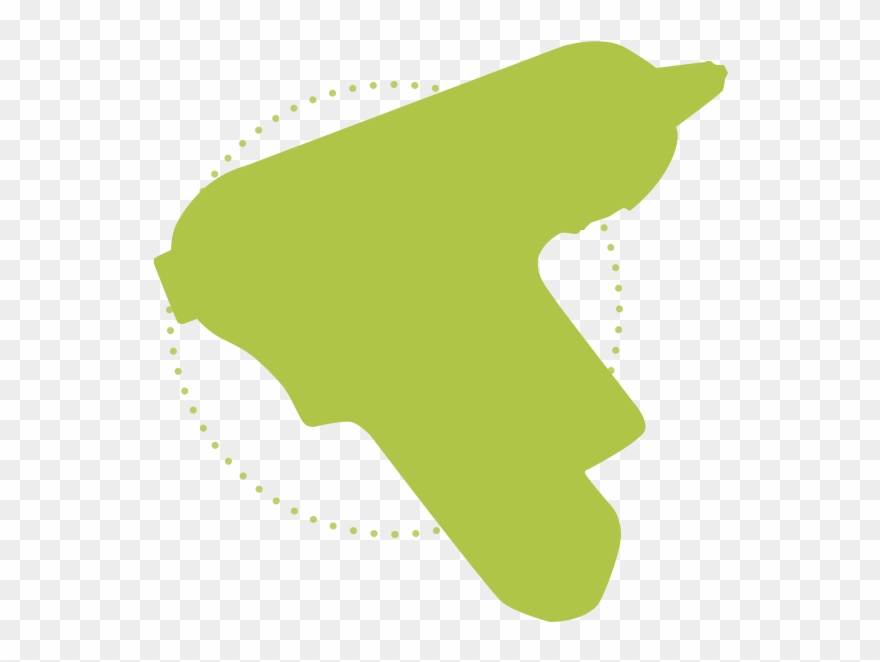 Non-stick Tip - Surebonder Low-temp Mini Glue Gun Clipart