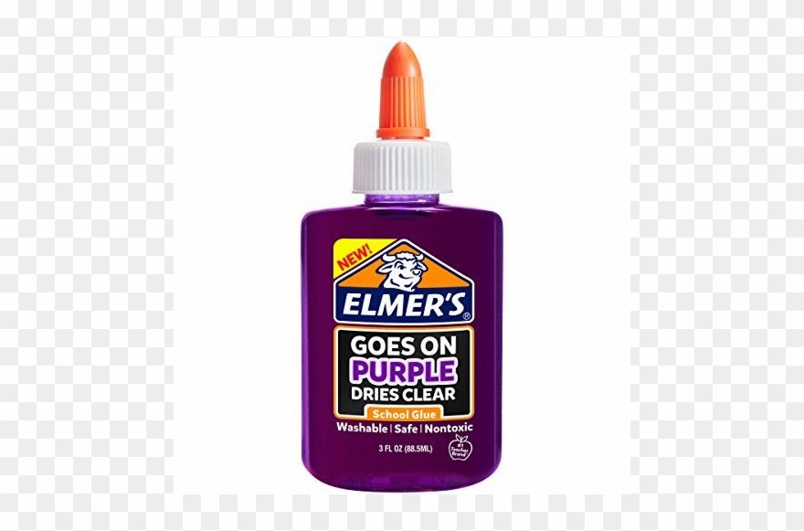 Ended - Elmers Disappearing Purple Liquid School Glue, 90mls, Clipart