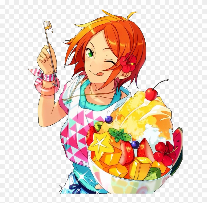 Hinata Aoi Beach House Dialogue Render - Ensemble Stars Bich Render Clipart