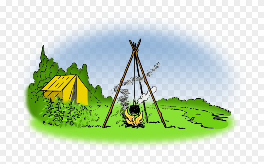 Camping Food Campfire Computer Icons Drawing - Alam Vektor Clipart