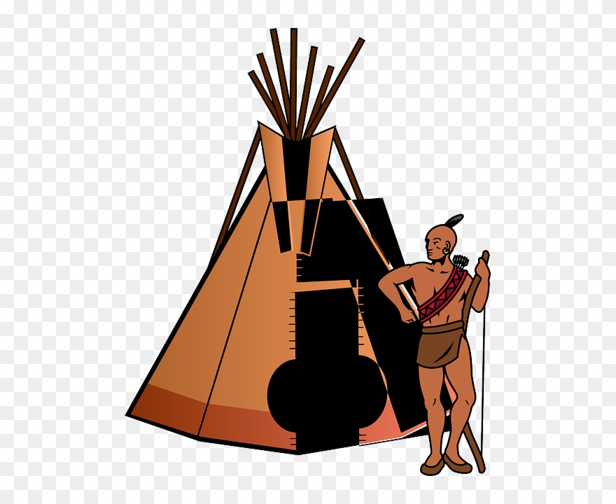 Indian Teepee Clip Art - Png Download