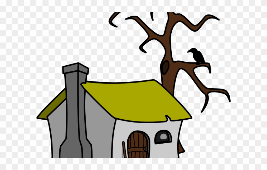 Cottage Clipart Campfire - Cottage Clip Art - Png Download