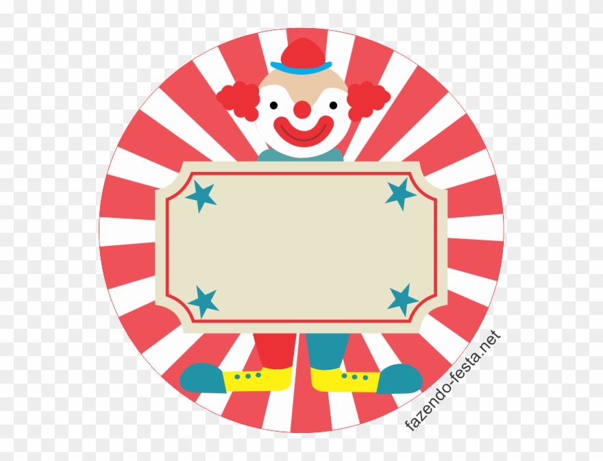 Circus Theme Classroom, Circus Theme Party, Circus - Fazendo Festa Circo Clipart