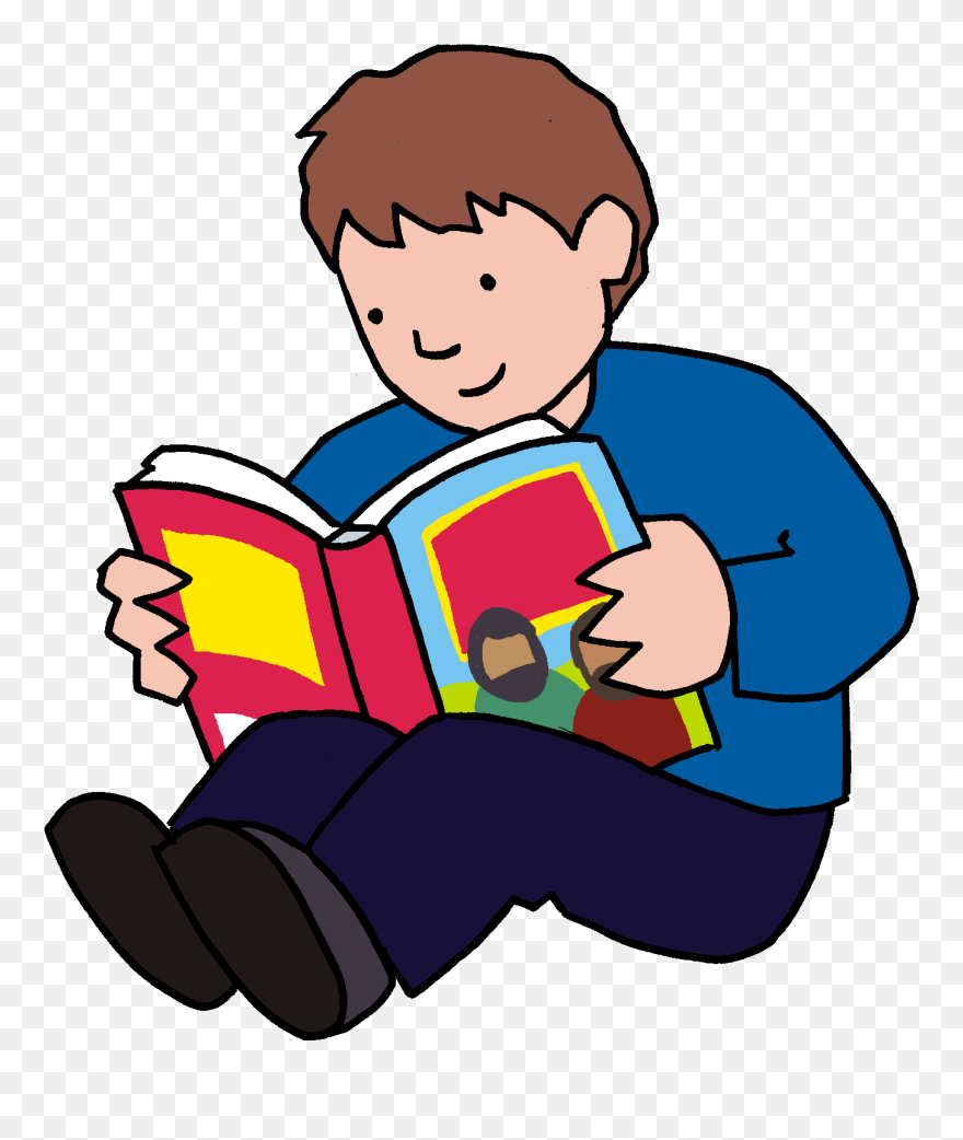Boy Reading Bible - Bible Reading Boy Png Clipart