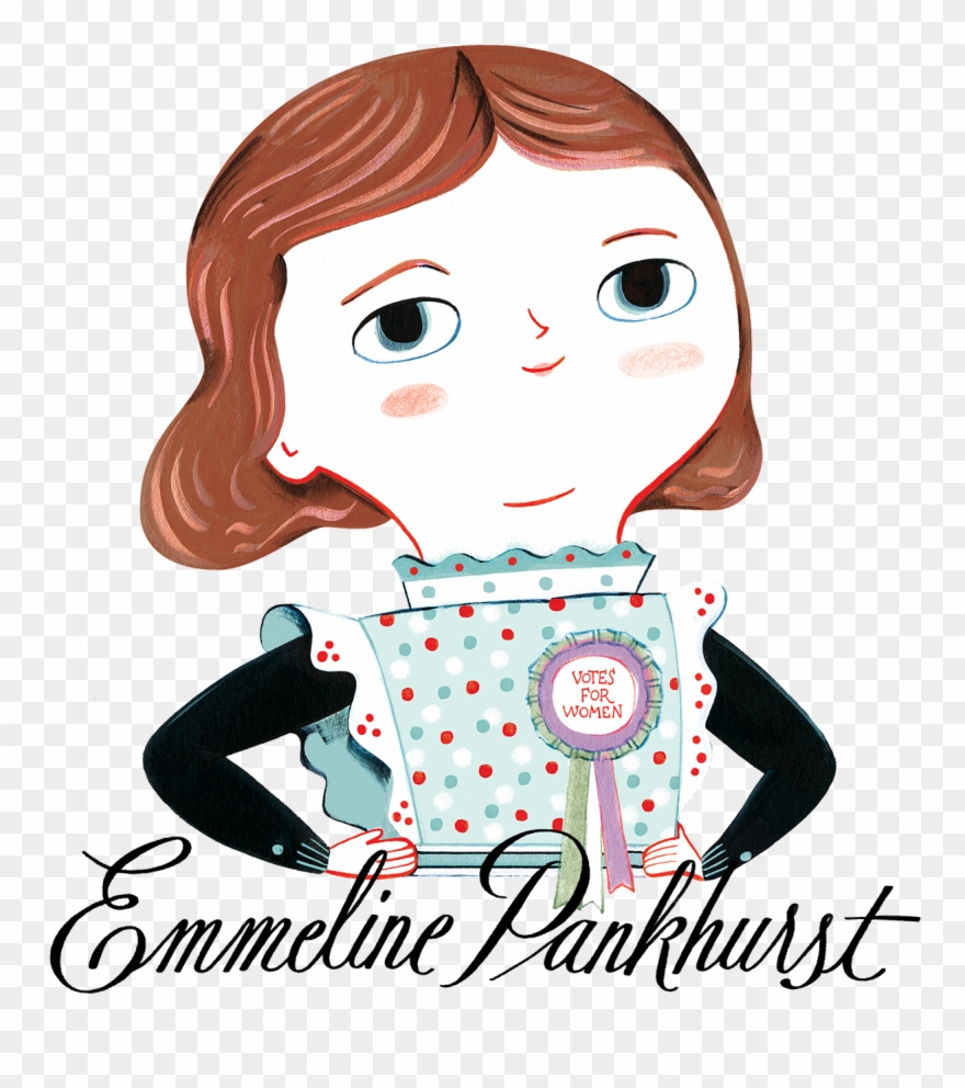 Quarto Kids - Little People Big Dreams Emmeline Pankhurst Clipart