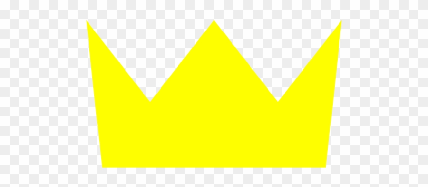 Yellow Cartoon Crown Transparent Clipart