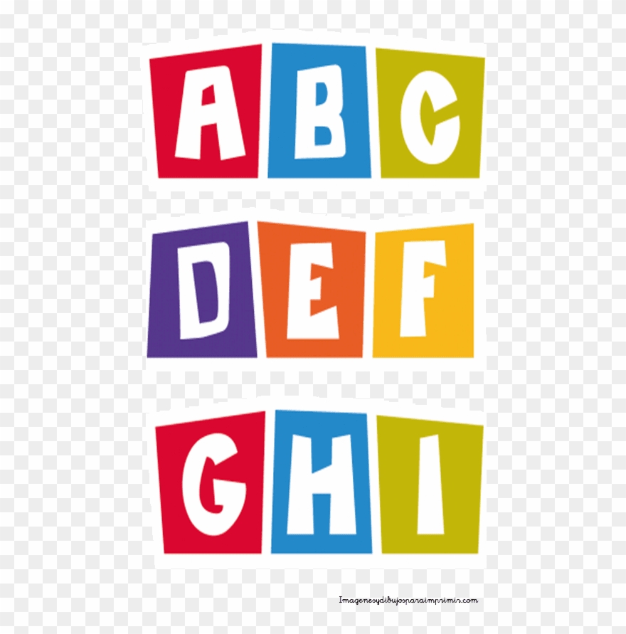 Infant Clipart Alphabet Block - Letras Pocoyo - Png Download