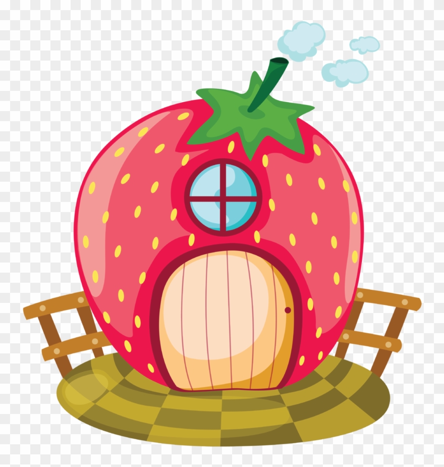 Publicat De Eu Ciresica La - Cartoon Fairy House Clipart