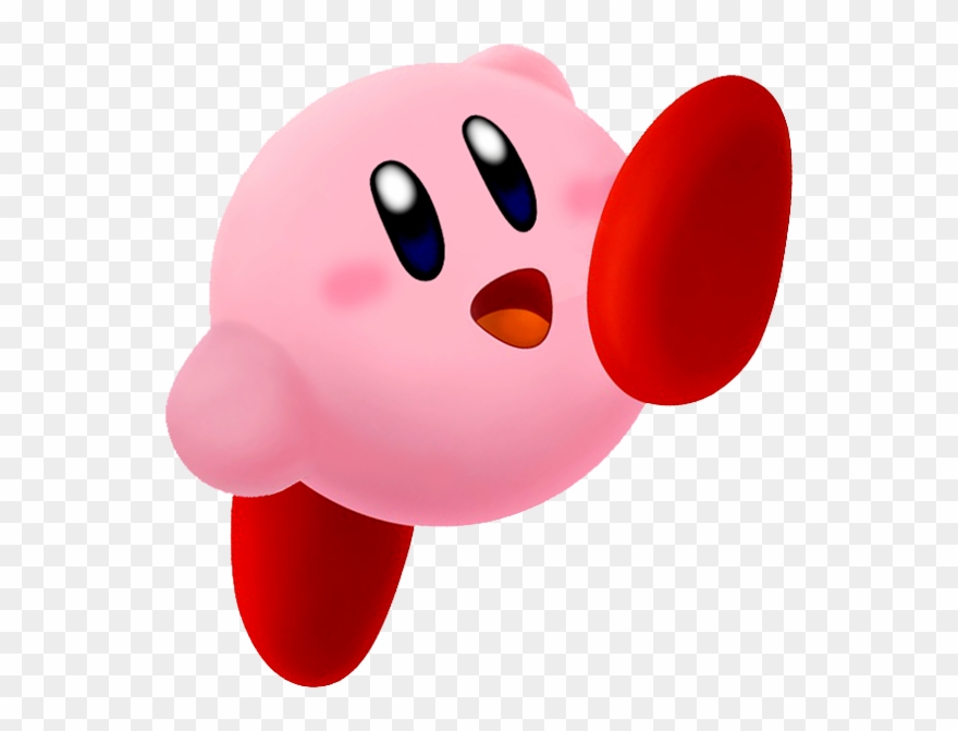 New Super Mario Bros - Kirby Nintendo Clipart