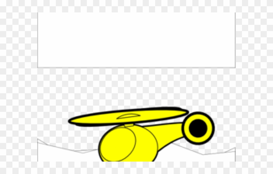 Helicopter Clipart Yellow Helicopter - Circle - Png Download