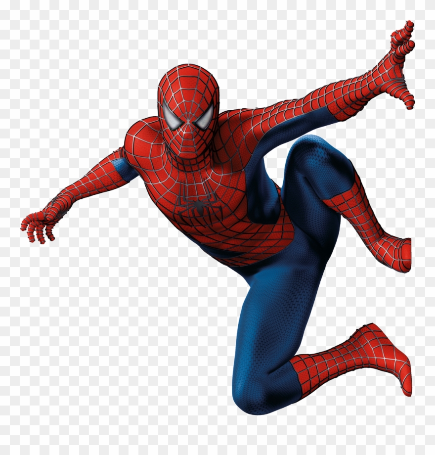 Spiderman Clipart Standing - Spiderman Png Transparent Png