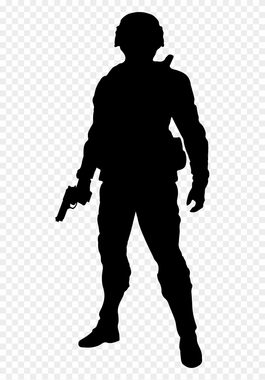 Of Soldier By Mieshanovakov - Soldier Silhouette Png Clipart