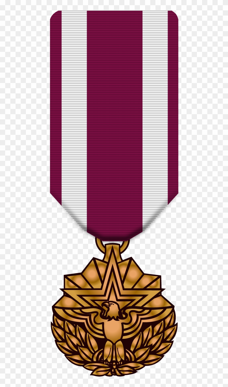 Meritorious Service Medal - Clipart Distinguished Service Medal - Png Download