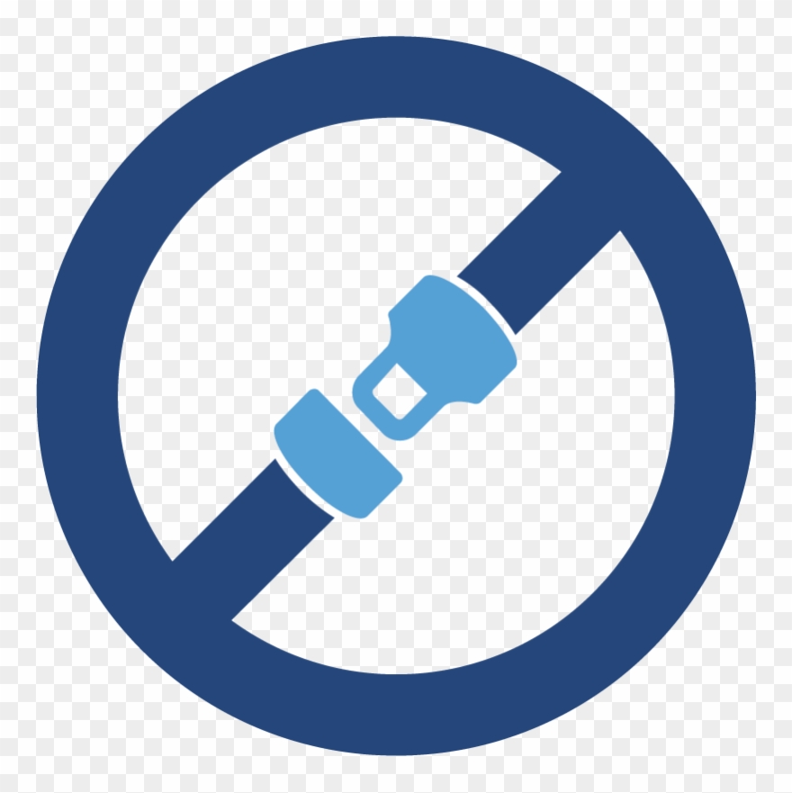 Seat Belt Detection Telematics Icon - Facebook Logo Png Circle Clipart