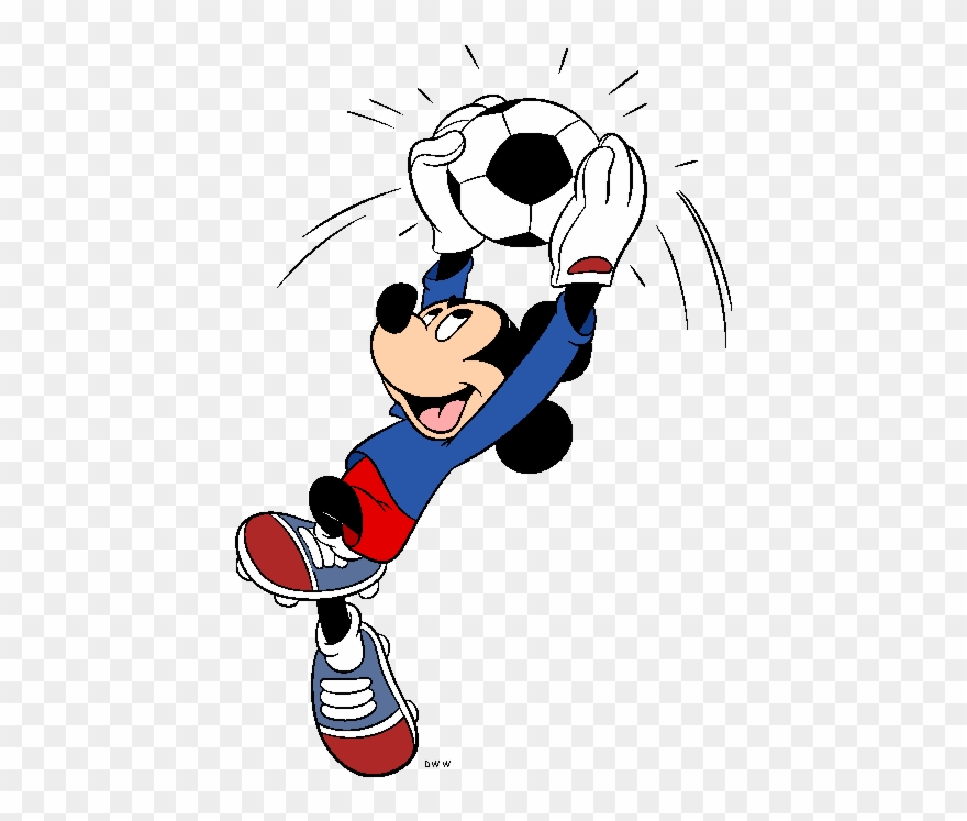 Png - Mickey Mouse Futbol Png Clipart