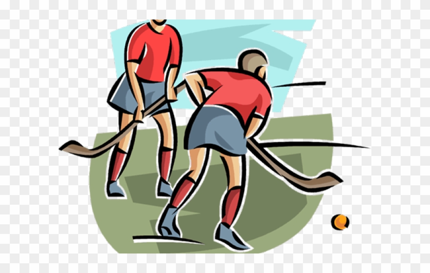 Field Hockey Clipart Sport Person - Clip Art - Png Download