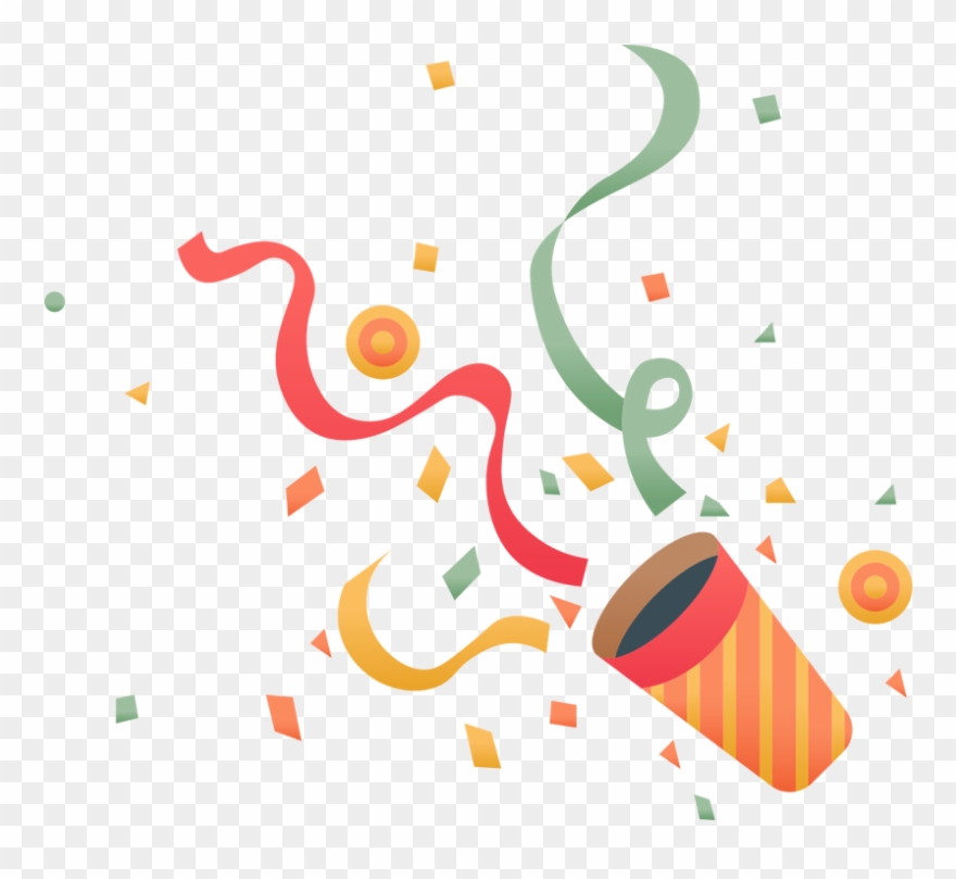 Picture Transparent Download Anniversary Vector Ribbon - Party Ribbon Png Clipart